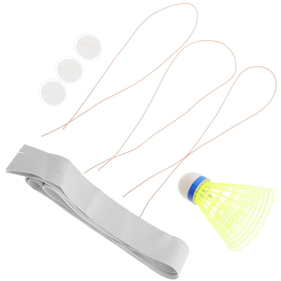 LITINKIMI Badminton Training Tool with Elastic Rebound for Efficient Single Player Practice