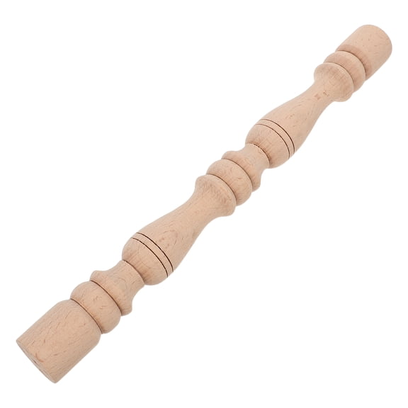 LOLIPPYY Indoor Wooden Baluster Spindles with Khaki Finish and Classic European Design