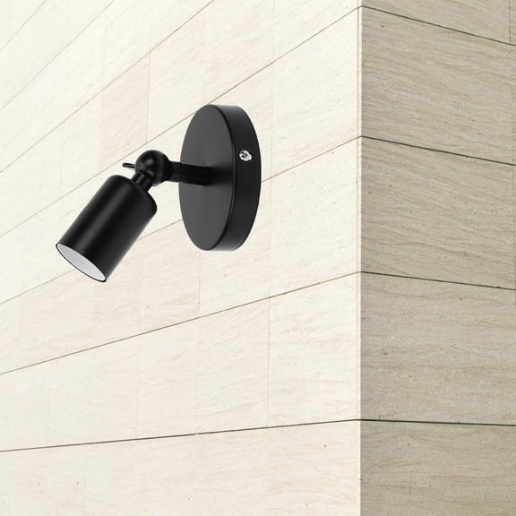 LOLIPPYY Industrial Wall Lamp Black Lighting For Kitchen 1Set