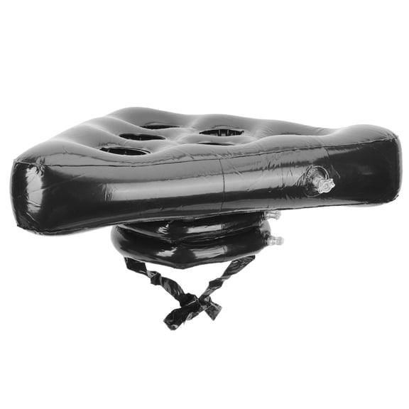 LOLIPPYY Inflatable Black Pool Drink Holder with PVC Material and Multiple Storage Compartments for Parties and Games