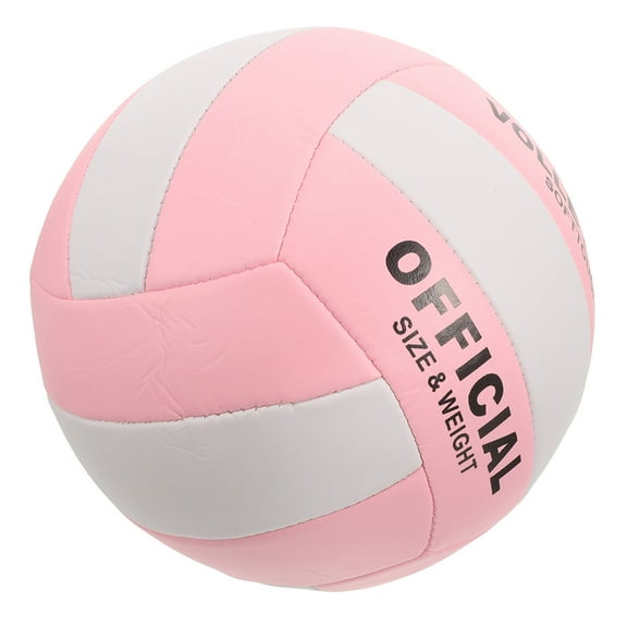 LOLIPPYY Inflatable Training Volleyball in Pink for Indoor Sports with Precision Stability and Performance