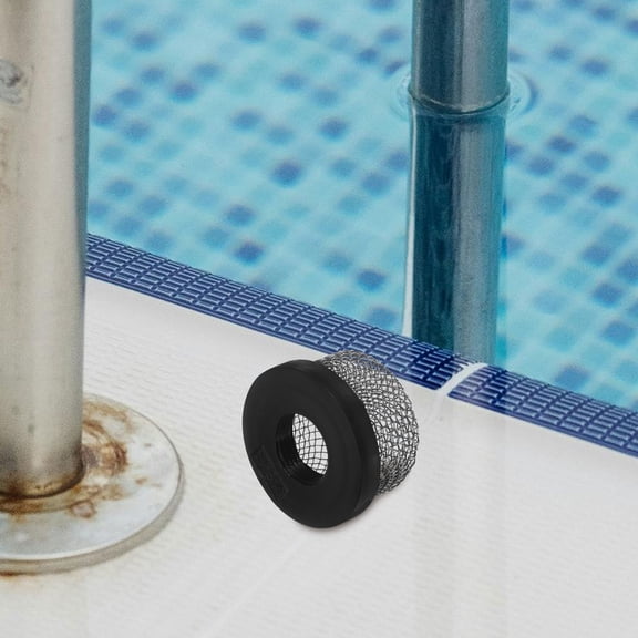 LOLIPPYY Inlet Strainer Screen Filter for Swimming Pool Maintenance Black 1Set