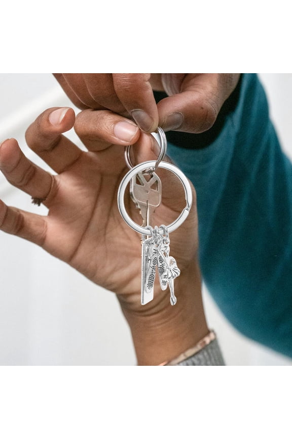 Inspirational Ballet Dance Keychain Made of Quality Alloy for Daily Use