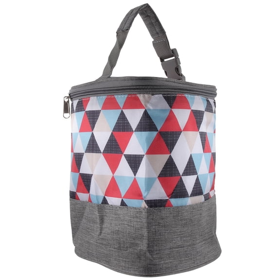 LOLIPPYY Insulated Milk Bottle Bag with Handle for Travel Storage Assorted Color Durable Oxford Fabric 70 oz