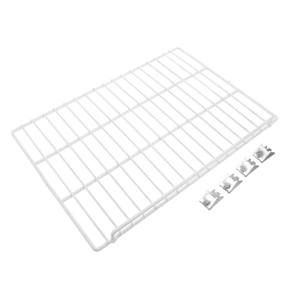 LOLIPPYY Iron Mesh Dividers for Freezer and Refrigerator Shelves, Adjustable Storage Organizers for Kitchen Organization