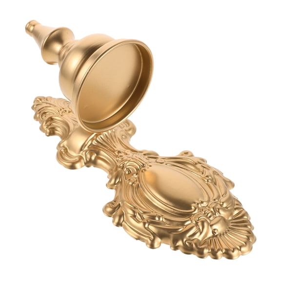 LOLIPPYY Iron Wall Hanging Candlestick Sconce with Vintage Charm for Mediterranean and Farmhouse Decor