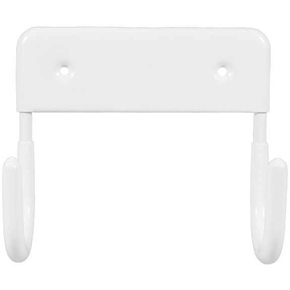 LOLIPPYY White Iron Wall Mount Holder for Ironing Board, Space-Saving Design, Fits 1 Piece