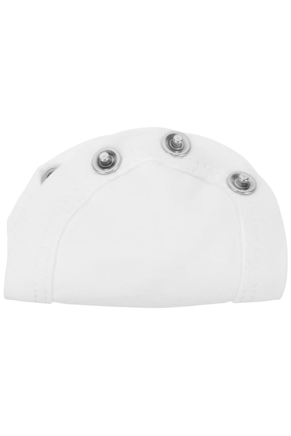 Baby Jumpsuit Set in White - Comfortable and Adjustable 1 Piece