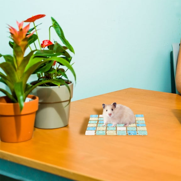 LOLIPPYY Cooling Mat for Small Pets, Glass Material, Keeps on Hot Days, 1 Set