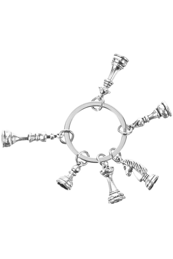 Keychain for Boyfriend Retro Style Chess Keychain Zinc Alloy 1Set