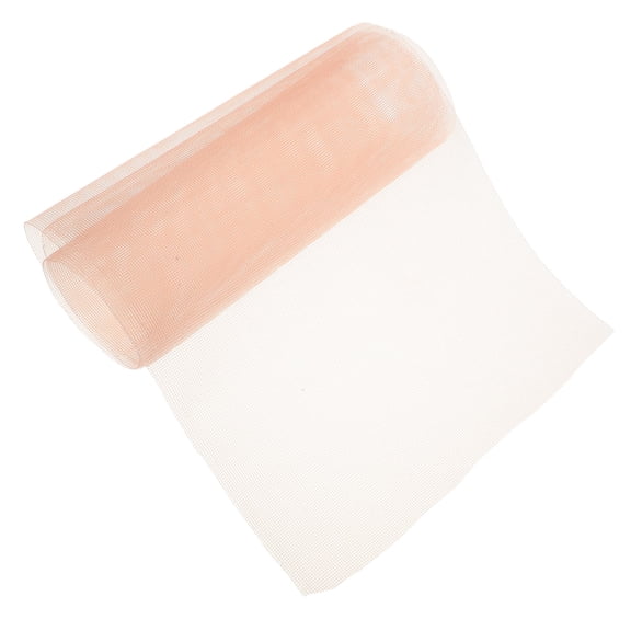 LOLIPPYY Khaki Wig Lace Foundation with Stiff Welded Mesh for Seamless Hair Weaving and DIY Use