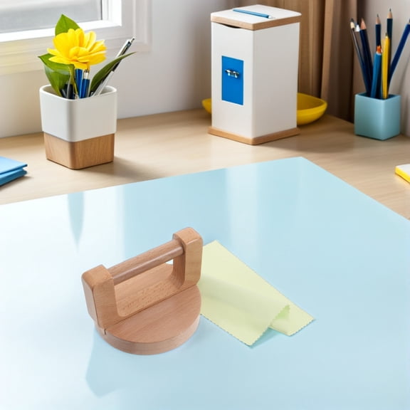 LOLIPPYY Khaki Wood Block Printing , Non- Handheld Printmaking Tool for Plate Pressing