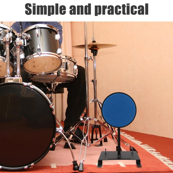 LOLIPPYY Kick Drum Pedal Pad with Noise Reduction Technology, Compatible with Multiple Drum Kits for Silent and Quiet Practice