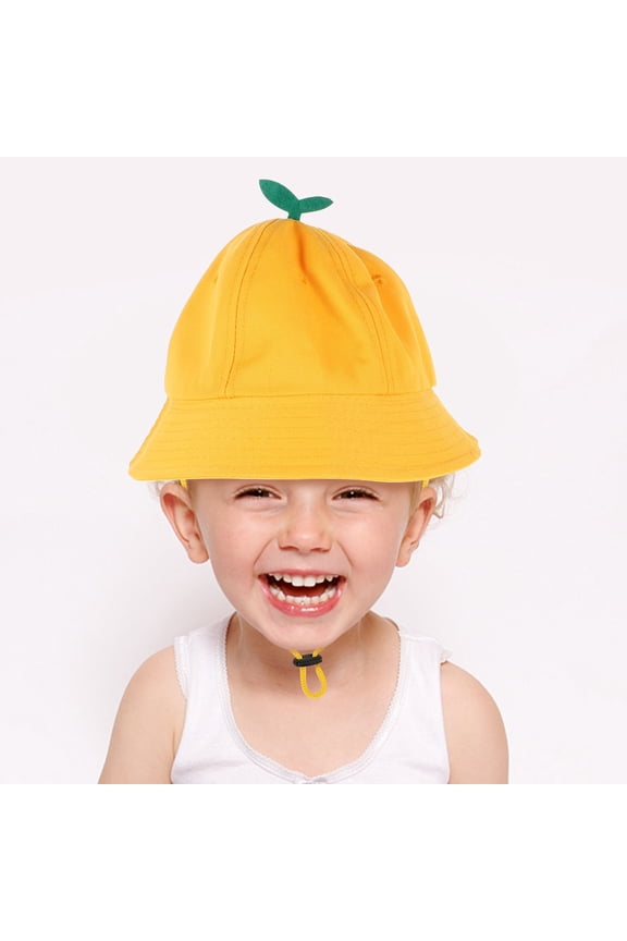 Kids Wide Brim Sun Hat Toddler Hat Yellow 1PCS Fisherman Hat Style School Use