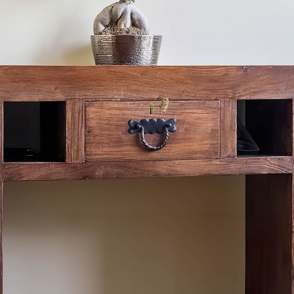 LOLIPPYY Kitchen Cabinet Door Locks Copper Vintage Lock 1Pcs for Home