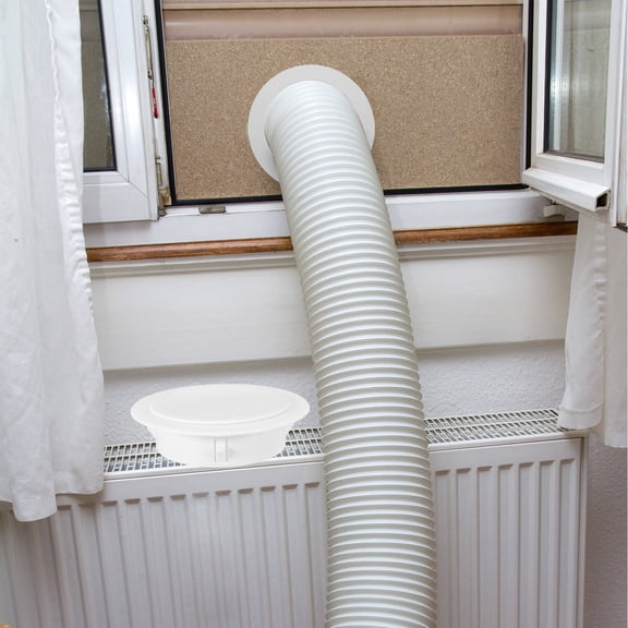 LOLIPPYY White Kitchen Chimney Flue Plug with Wear-Resistant Material and Removable Pipe End Cap for Easy Installation