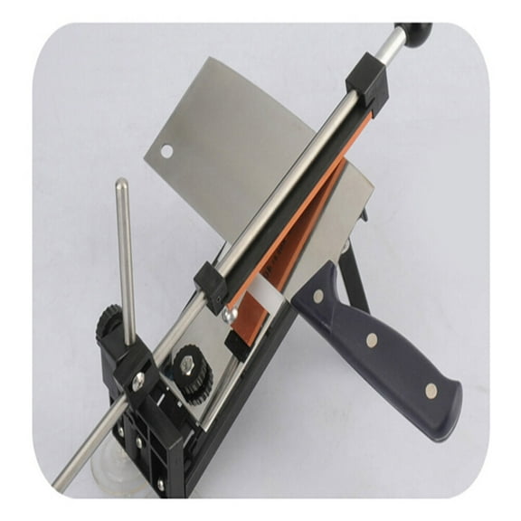LOLIPPYY Kitchen Sharpening Kit with High Grade Grindstone and Safe Fixed Angle Design