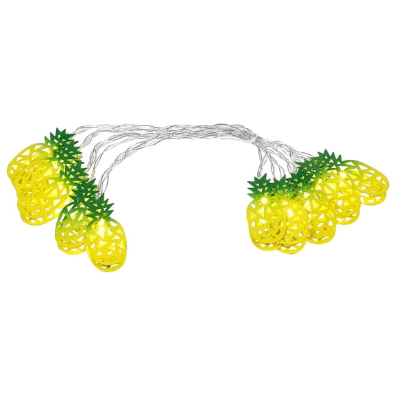 LOLIPPYY LED Lamp String Pine Iron Pineapple Light String Night Lamp Adornment No Battery