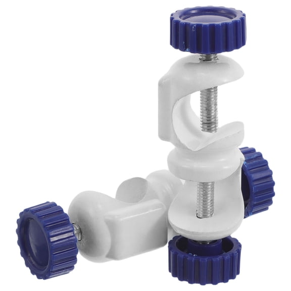 LOLIPPYY Lab Rod Connector Clamp with Dual Thumbscrews for Secure, Versatile Industrial and Laboratory Use