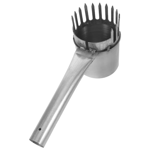 LOLIPPYY Labor Saving Plated Silver Fruit Picker Tool with Berry Scoop for Farm and Garden