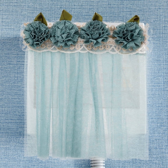 LOLIPPYY Sheer Lace Drapes for Kitchen Window, Adorable Cafe Curtains Perfect for Small Spaces and Cozy Home Decor