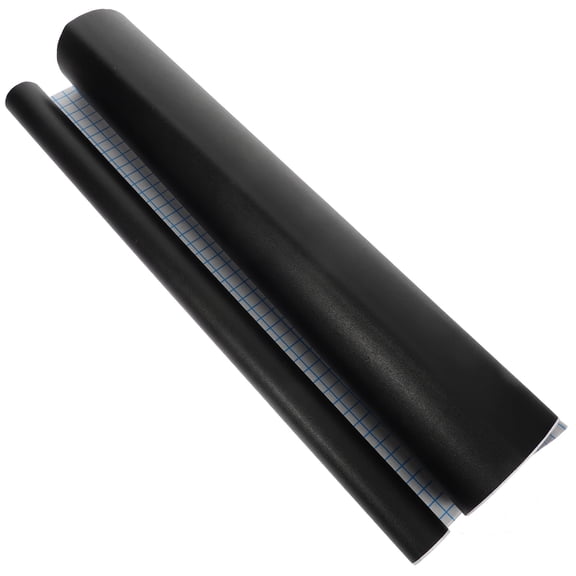 LOLIPPYY Large Black Chalkboard Adhesive Paper Roll for Versatile Writing and Drawing Use