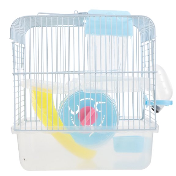LOLIPPYY Large Habitat, Castle Style Wire Cage for Small Pets