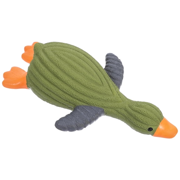 LOLIPPYY Latex Dog Squeaky Toys Dog Toy Olive Green for Outdoor Play 1Pack