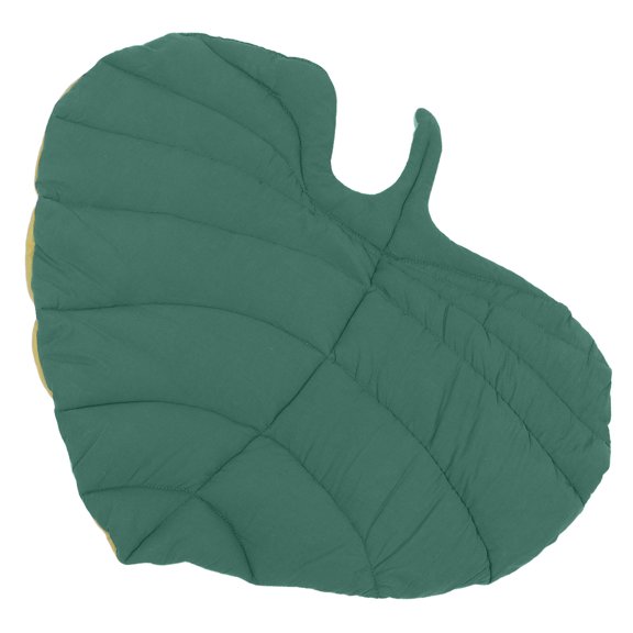 LOLIPPYY Leaf Shaped Dog Bed Mat for Crate, Indoor Use, Comfortable Pet Cushion