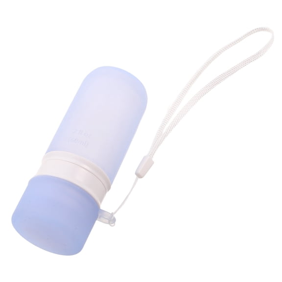 LOLIPPYY Leakproof Silicone Back Cream Applicator Bottle Roll on Lotion Dispenser Portable Travel Container
