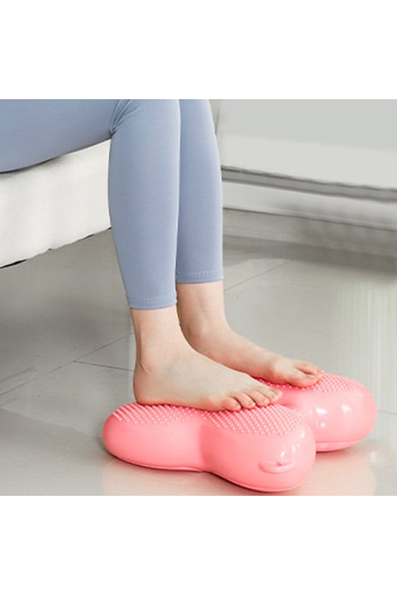 Leg Stepper Exercise Equipment Pink PVC Knee Impact Reduction Portable Design 1Set