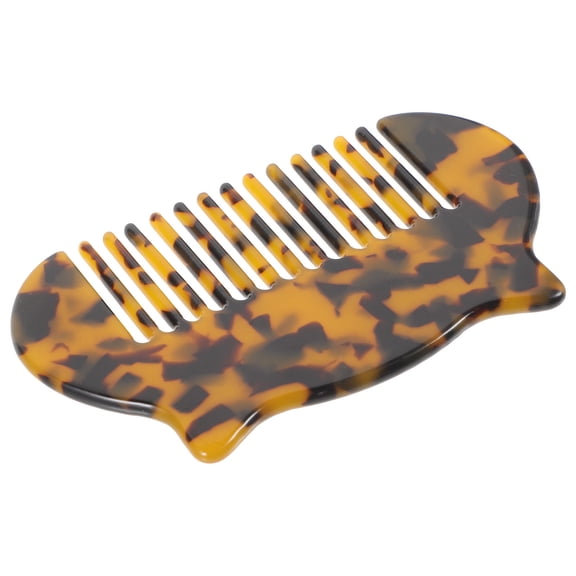 LOLIPPYY Leopard Cat Ear Anti Static Hair Comb for Daily Use Lightweight Travel Detangling Comb