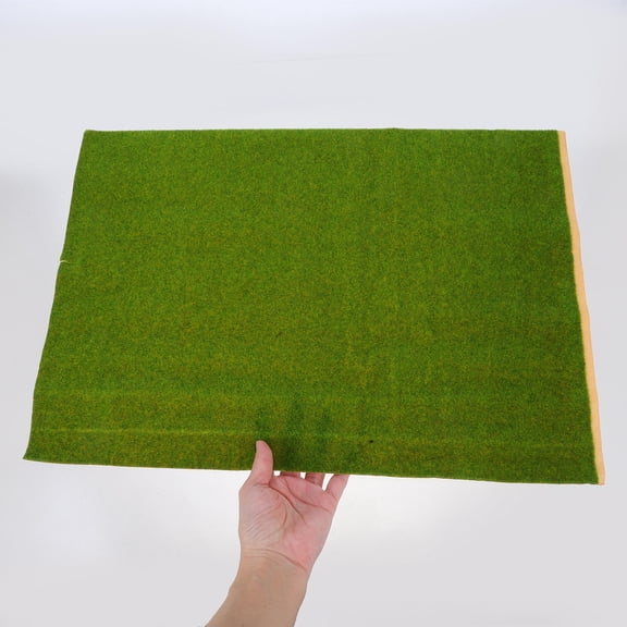 LOLIPPYY Light Green Fake Grass for Backyard and Garden Decoration with High Realism Material