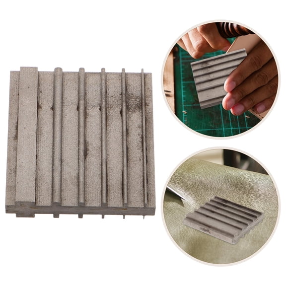 LOLIPPYY Light Grey Steel Edge Beveler Tool for DIY Crafting and Repair of Bags Shoes Size 1.5 Inches