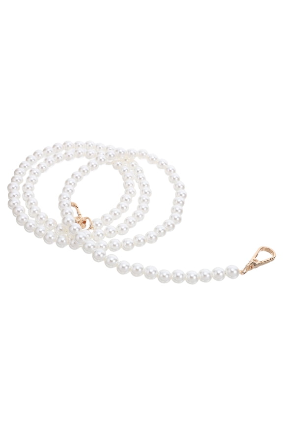 Lightweight Beaded Bag Strap with Detachable Buckle for Crossbody and Messenger Bags