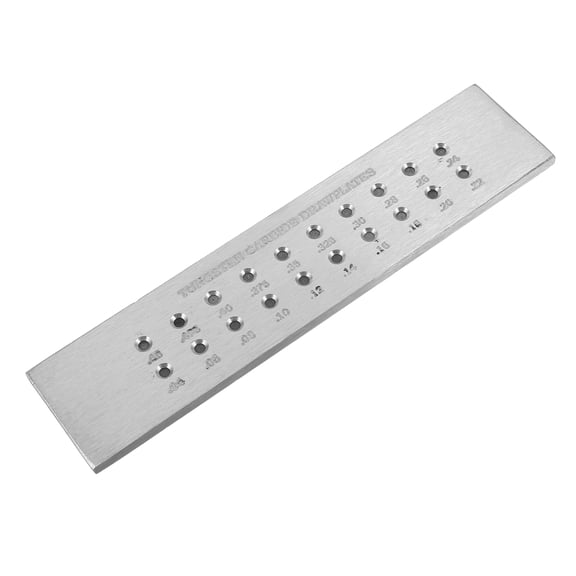 LOLIPPYY Lightweight Carbide Drawplate for Jewelry Wire Drawing, Handmade Jewelry Tools for Studio and Craft Use