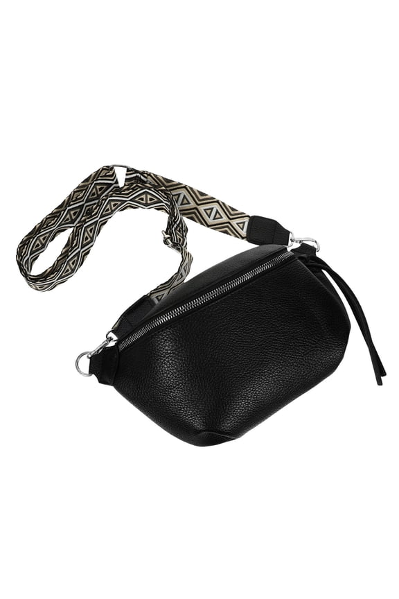 Lightweight Chest Sling Bag 1Pack for Travel and Shopping with Rectangular Shape and Smooth Zipper