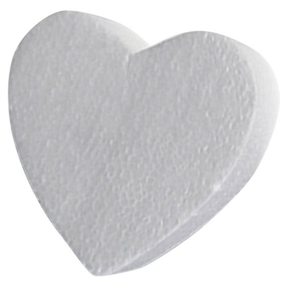 LOLIPPYY Lightweight Foam Heart Cake Model for Cake Decorating Practice, Event Display, and Creative Craft Projects