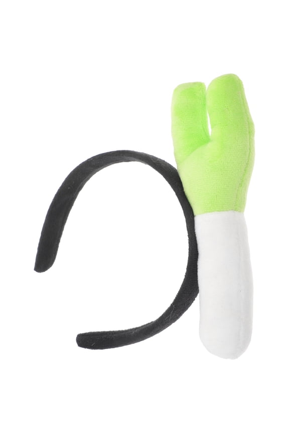 Lightweight Funny Party Headband with Scallion Design for Costume and Photo Booth Use