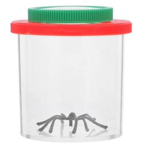 LOLIPPYY Lightweight Insect Magnifier Container with Clear Viewing Box for Specimen Observation