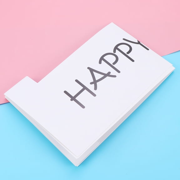 LOLIPPYY Lightweight Paper Cutout Birthday Photo Frames for Party Decorations and Special Event Photos