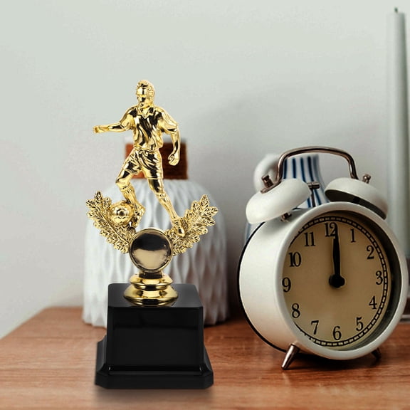 LOLIPPYY Lightweight Plastic Trophy Award Featuring Football Player for Sports Celebrations
