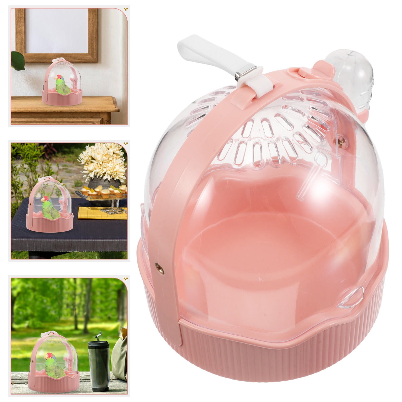 LOLIPPYY Portable Lightweight Bird Cage with Spacious Ventilation ...