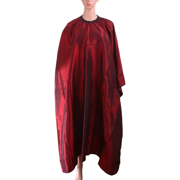 LOLIPPYY Salon Hair Cape Red Unisex Design Easy to Clean and Quick Drying