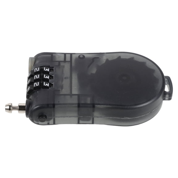 LOLIPPYY Lightweight Retractable Steel Cable Lock with Combination for Snowboard, Bike, and Outdoor Equipment Security