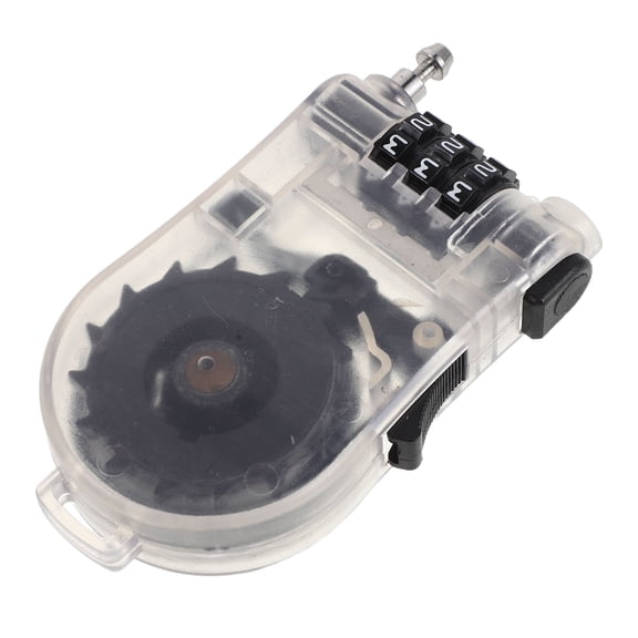 LOLIPPYY Lightweight Retractable Cable Lock with Steel Chain and Combination Security for Snowboards, , Outdoor Gear, and Equipment