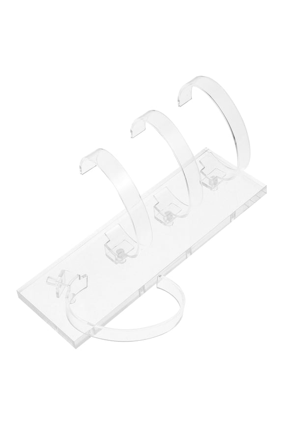 Lightweight Transparent Watch Stand for Wrist Watch Storage and Display