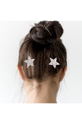 White Hair Finishing Fixer Pin Lightweight Easy to Insert Hair Styling Tool for Secure Hold and Smooth