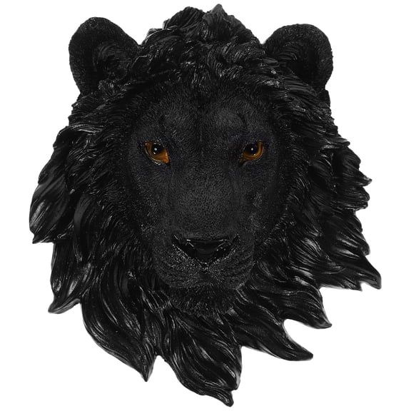 LOLIPPYY Lion Wall Decor Resin Lion Hanging Sculpture Animal Sculpture Wall Decor for Office Home
