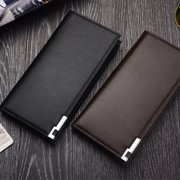 LOLIPPYY Black Wallet, Premium PU , and Practical Design for Cash, Cards, and Everyday Use
